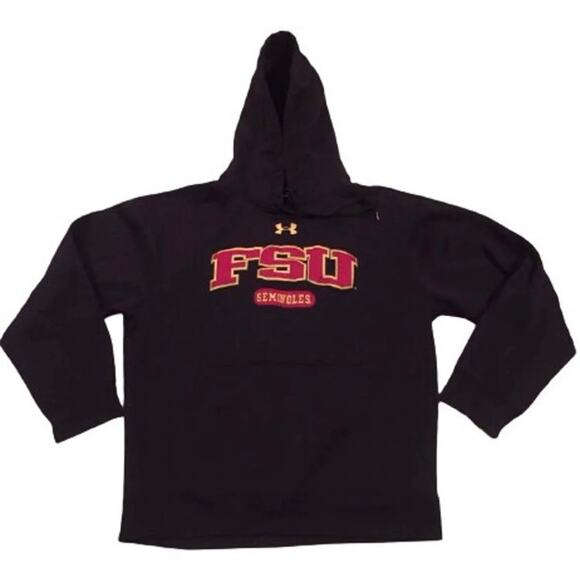 Under Armour Florida State Seminoles Men's MD Pullover Hoodie - Picture 1 of 3